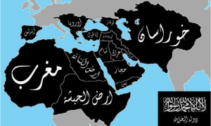 Jihadist map of Muslim Caliphate