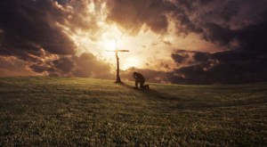 At the foot of the Cross